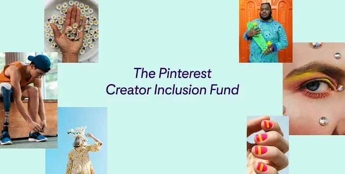 Read more about the article Pinterest Announces Expansion of ‘Creator Inclusion Fund’ Program